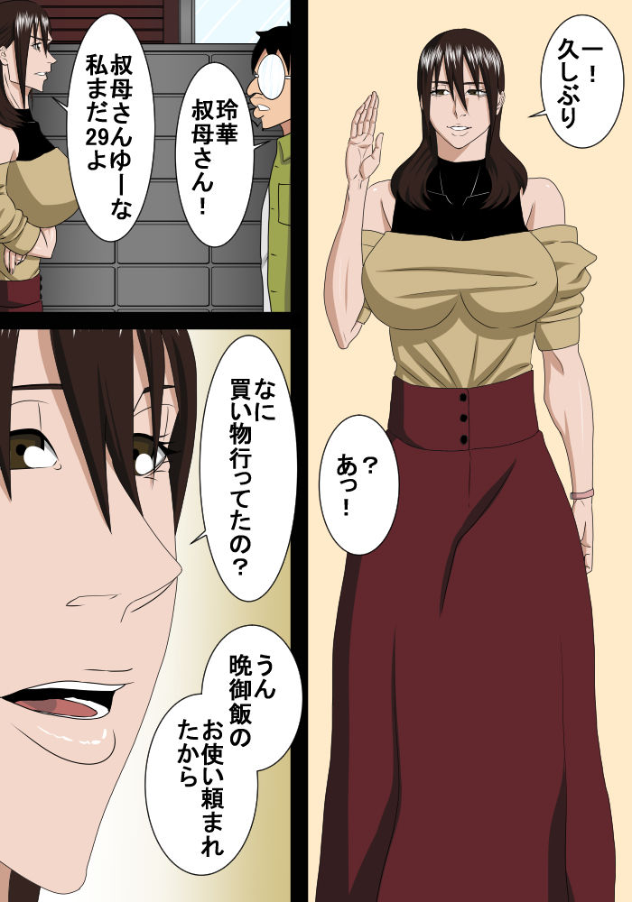 浪人息子今度は叔母とエッチする サンプル1ページ目