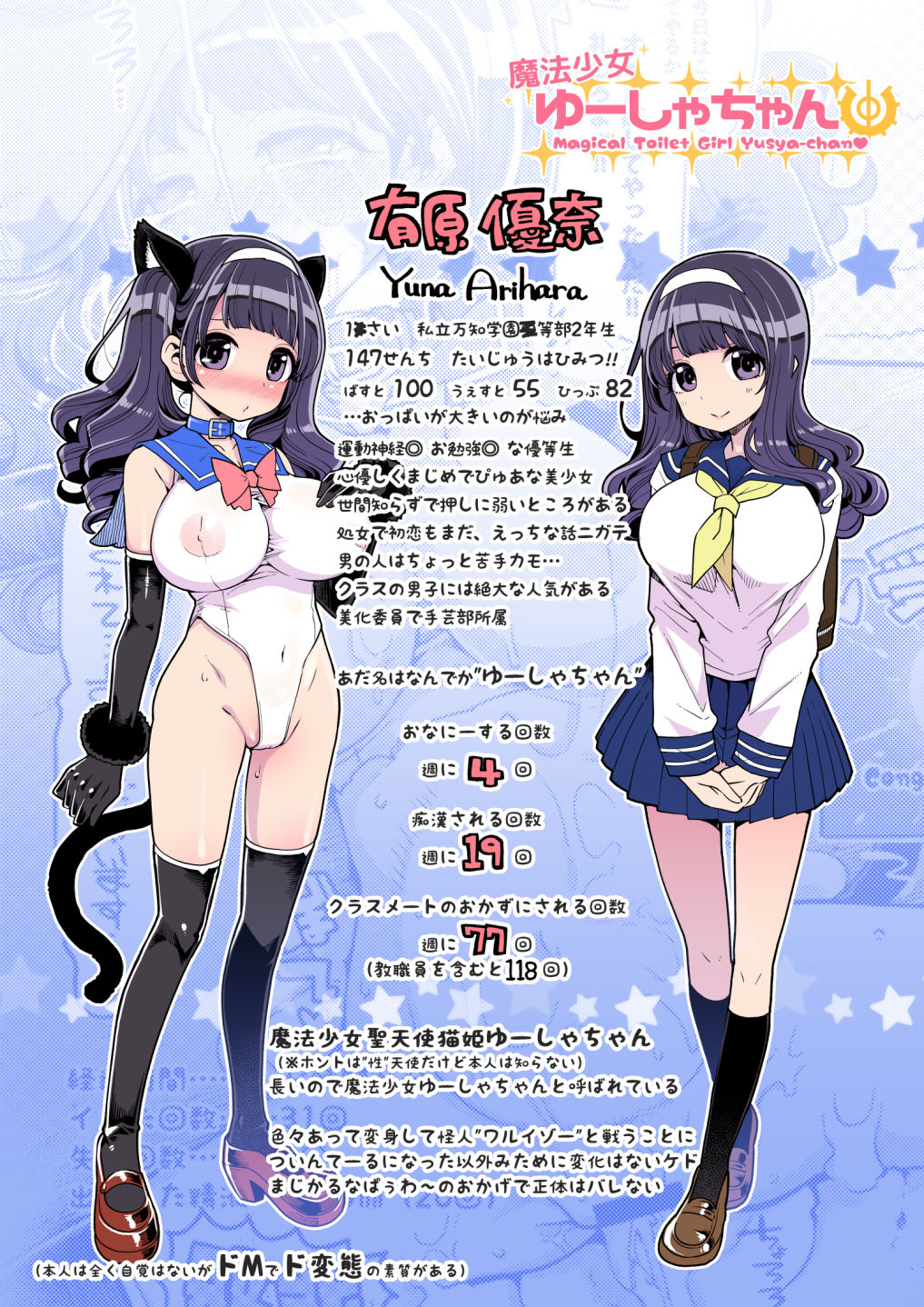 魔法少女ゆーしゃちゃん サンプル2ページ目