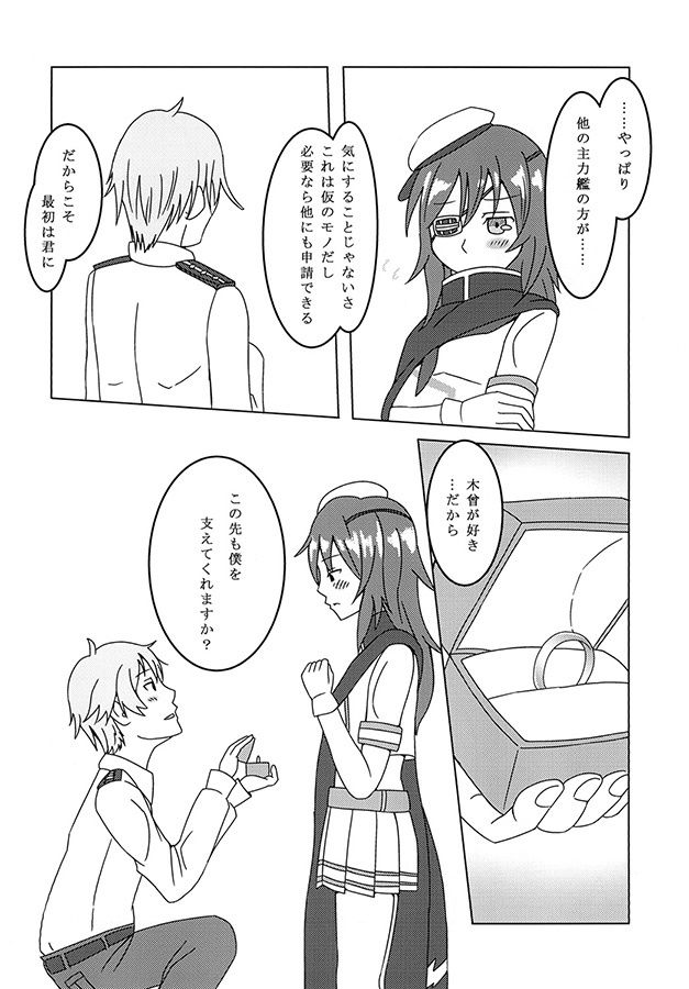 木曾が好き サンプル1ページ目