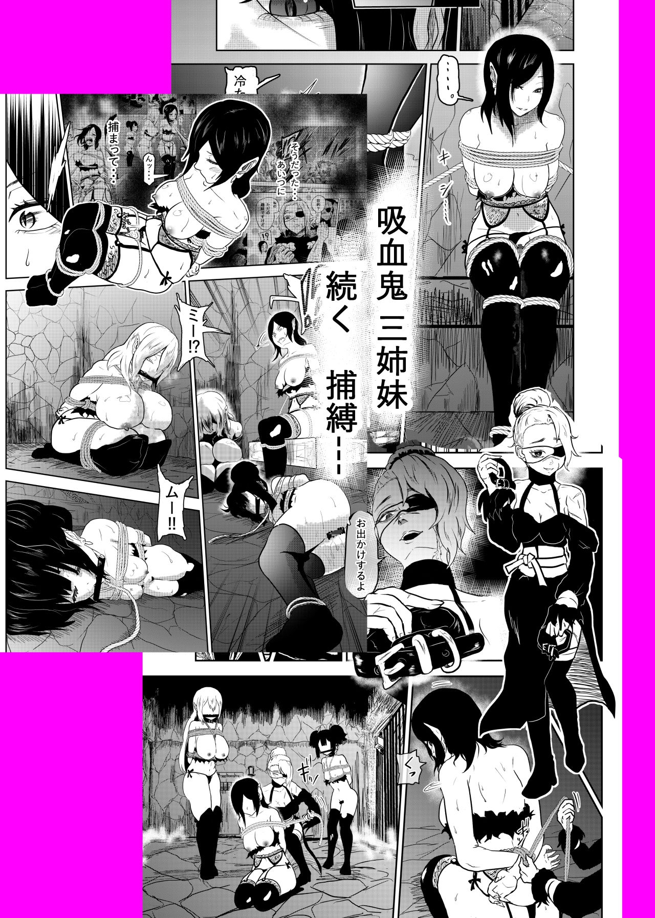 ヴァンパレイド4 〜吸血鬼 三姉妹 捕縛編〜 サンプル2ページ目