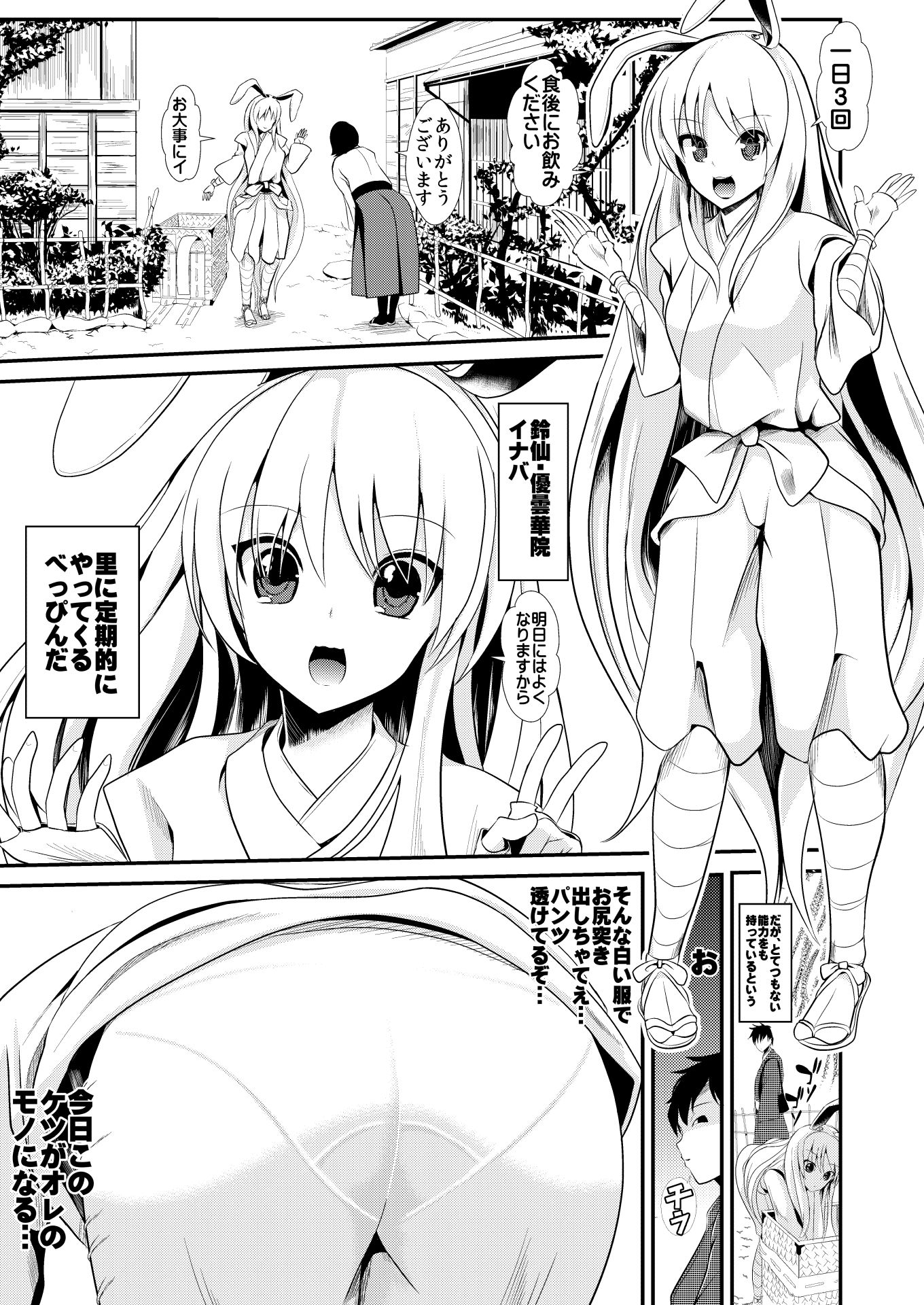 東方時姦12，13 聖 鈴仙 サンプル5ページ目