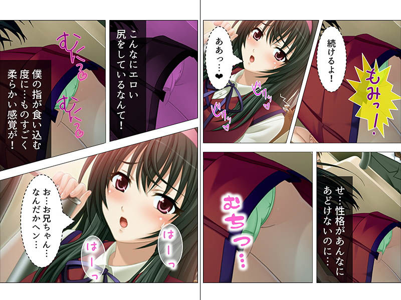 毎朝電車で、いじめっ子に強●されて妹を●す 上巻 サンプル4ページ目
