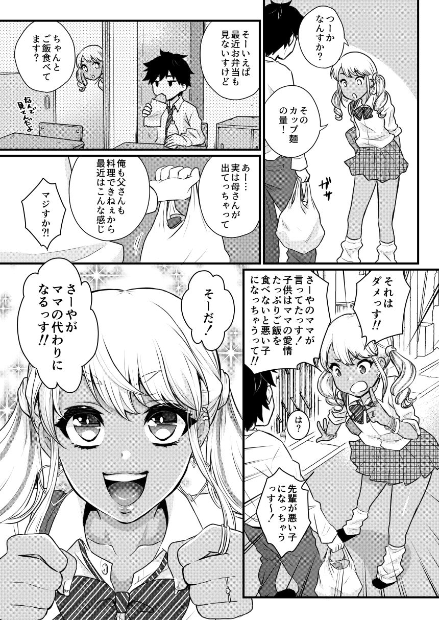 黒ギャル男の娘ママ総集編っす！ サンプル3ページ目