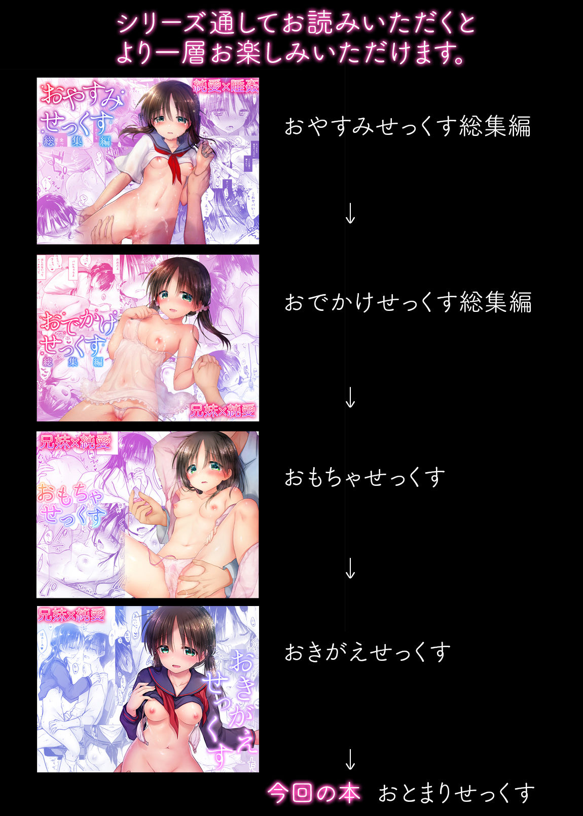 おとまりせっくす サンプル7ページ目