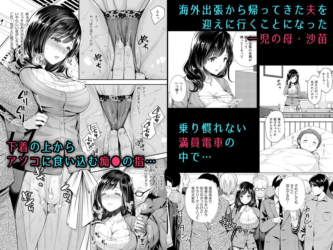 恥辱の痴○電車3〜人妻車内強●授乳〜 サンプル1ページ目