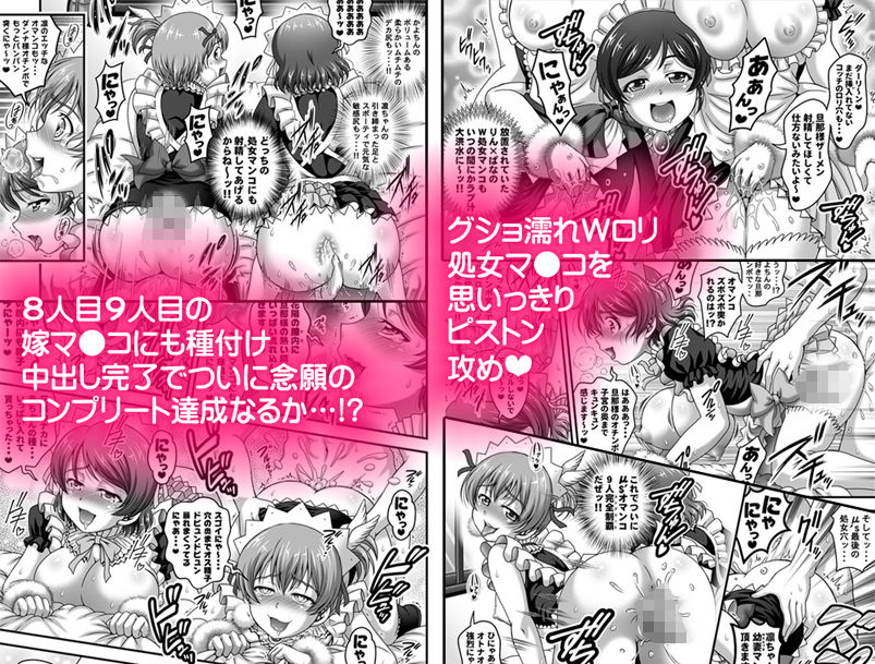 俺嫁催●6 〜9人メイドパーティ編〜【高解像度改訂版】 サンプル3ページ目