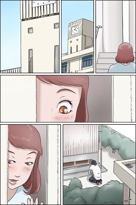 その女教師 趣味のぞき サンプル4ページ目