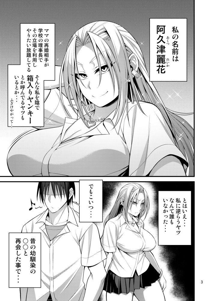 箱入りヤンキー♀の本 サンプル1ページ目
