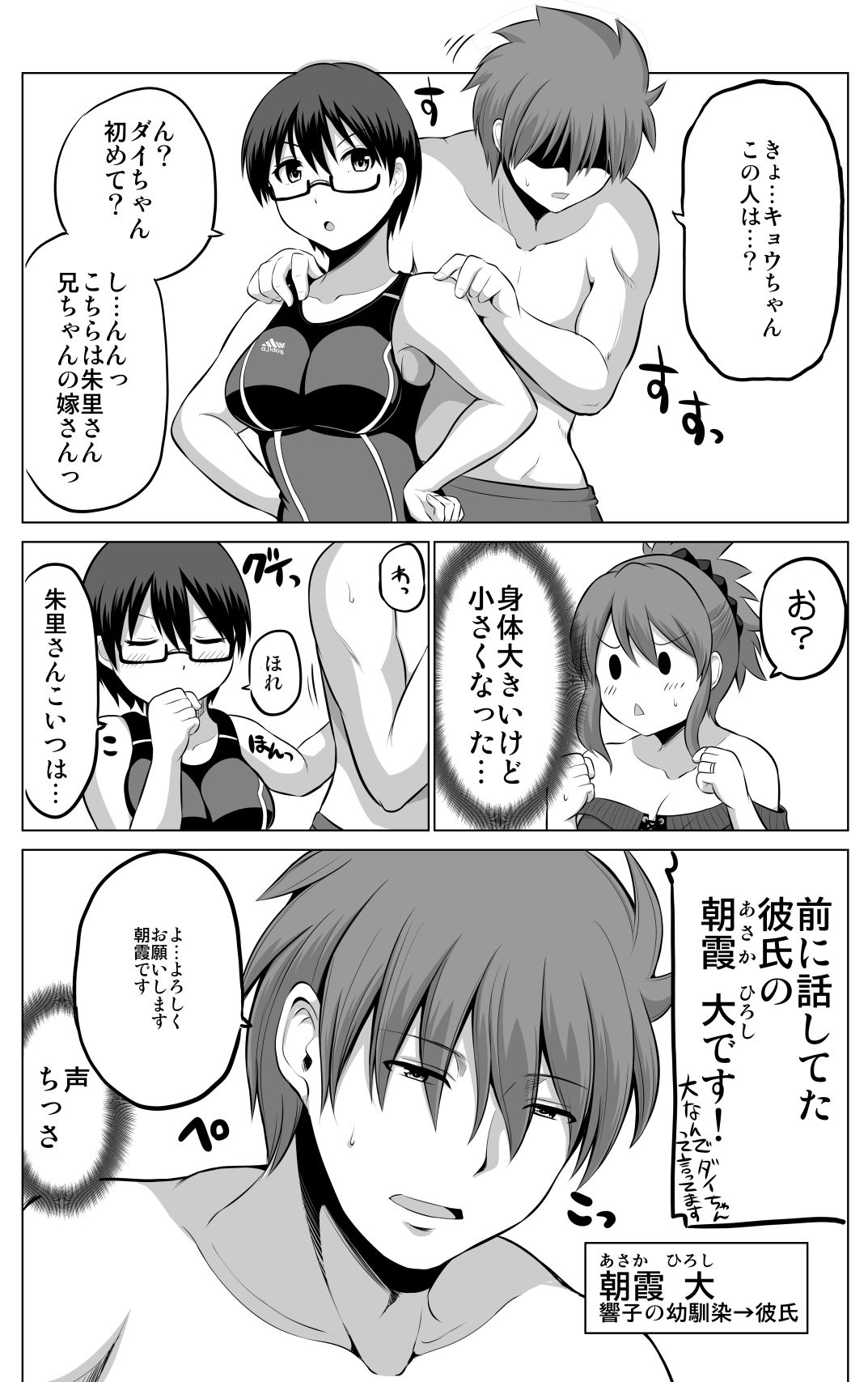 防御力ゼロの嫁8 サンプル2ページ目