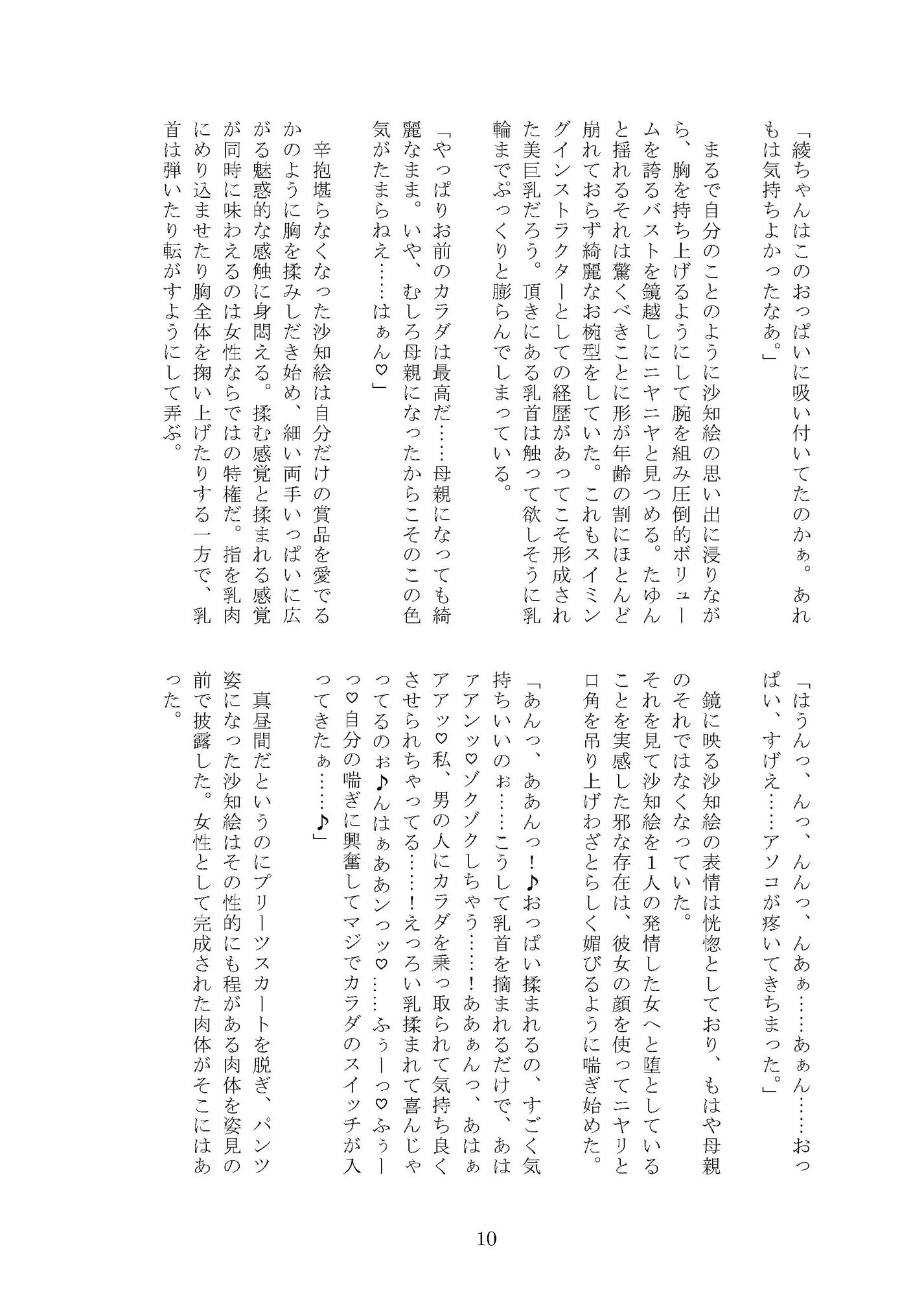 憑依好きの本 C97 サンプル8ページ目