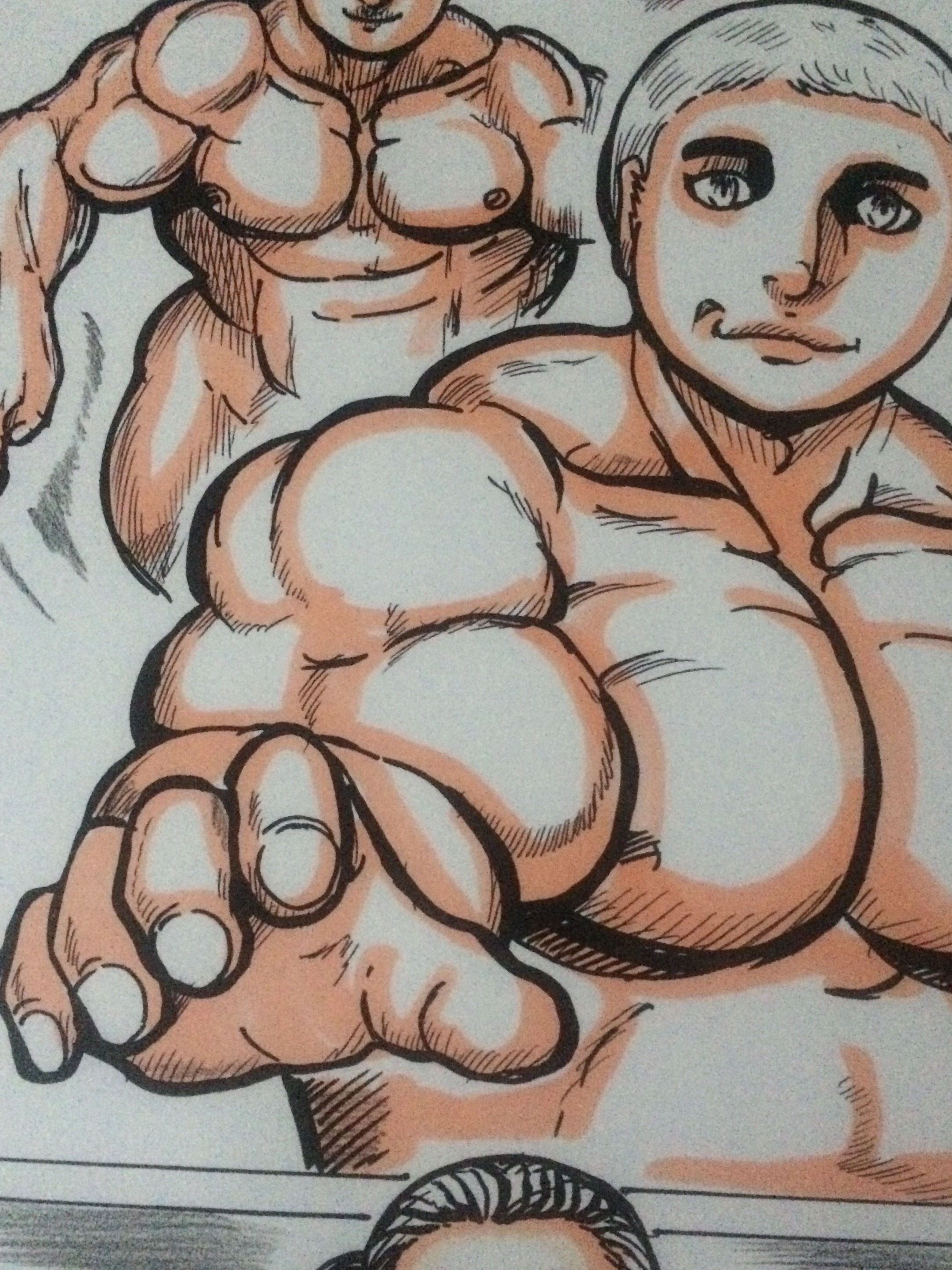筋肉の筋 サンプル8ページ目