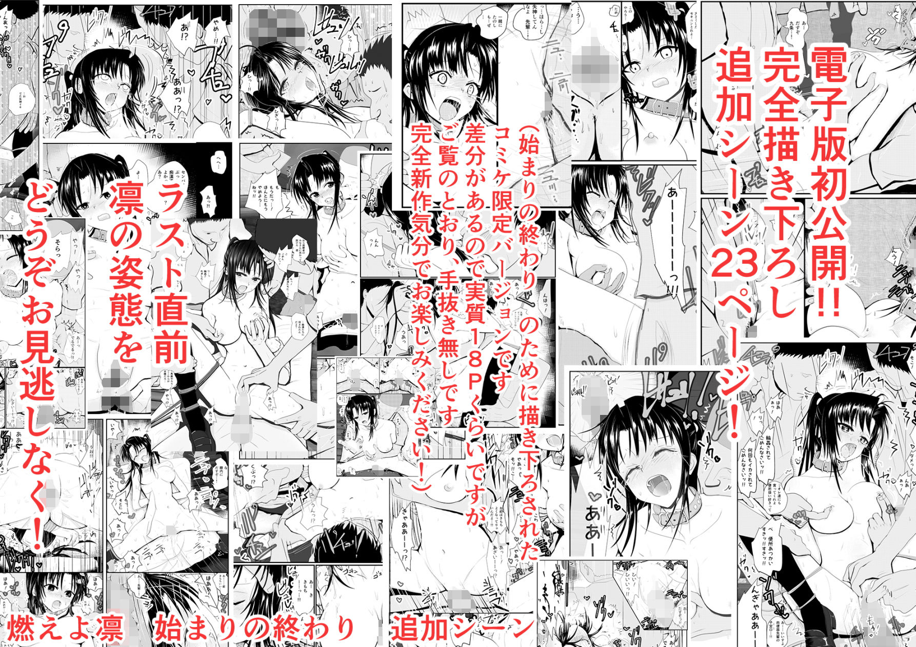 燃えよ凛 総集編 全裸版 サンプル9ページ目