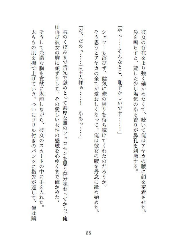 生き疲れ社畜と異世界メイド サンプル6ページ目