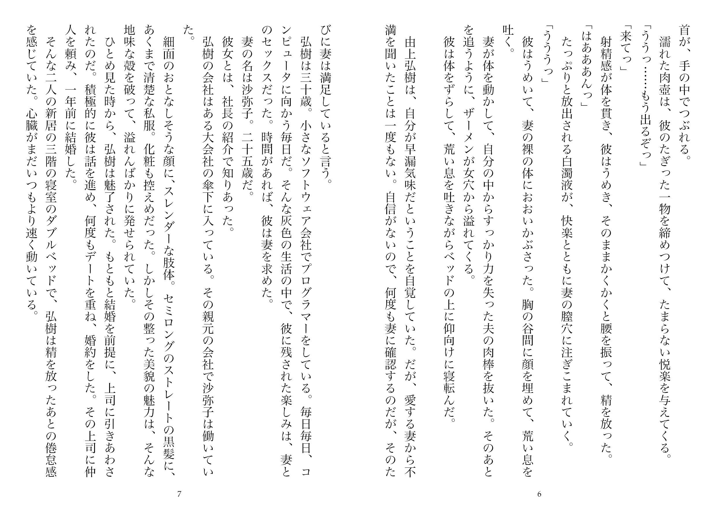 背徳の宴―他人のものだった妻（NTR文庫09 ） サンプル3ページ目