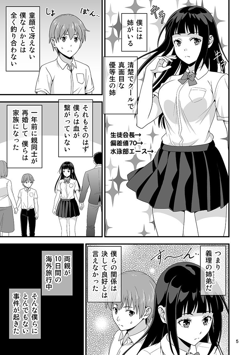 清楚な義理姉のVRオナニーを見てしまった話。 サンプル1ページ目