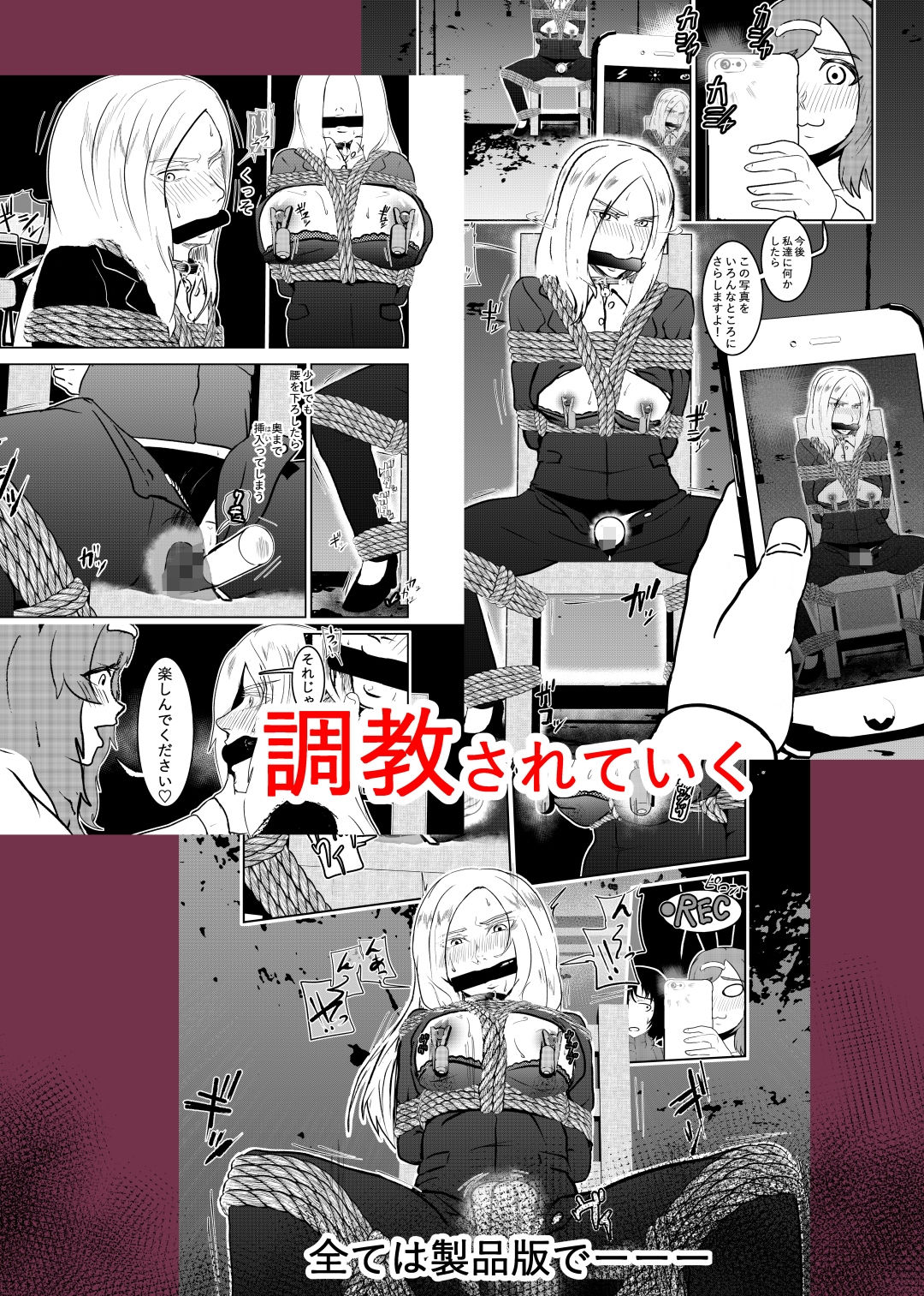 潜入したら捕縛されちゃいました。3 サンプル9ページ目