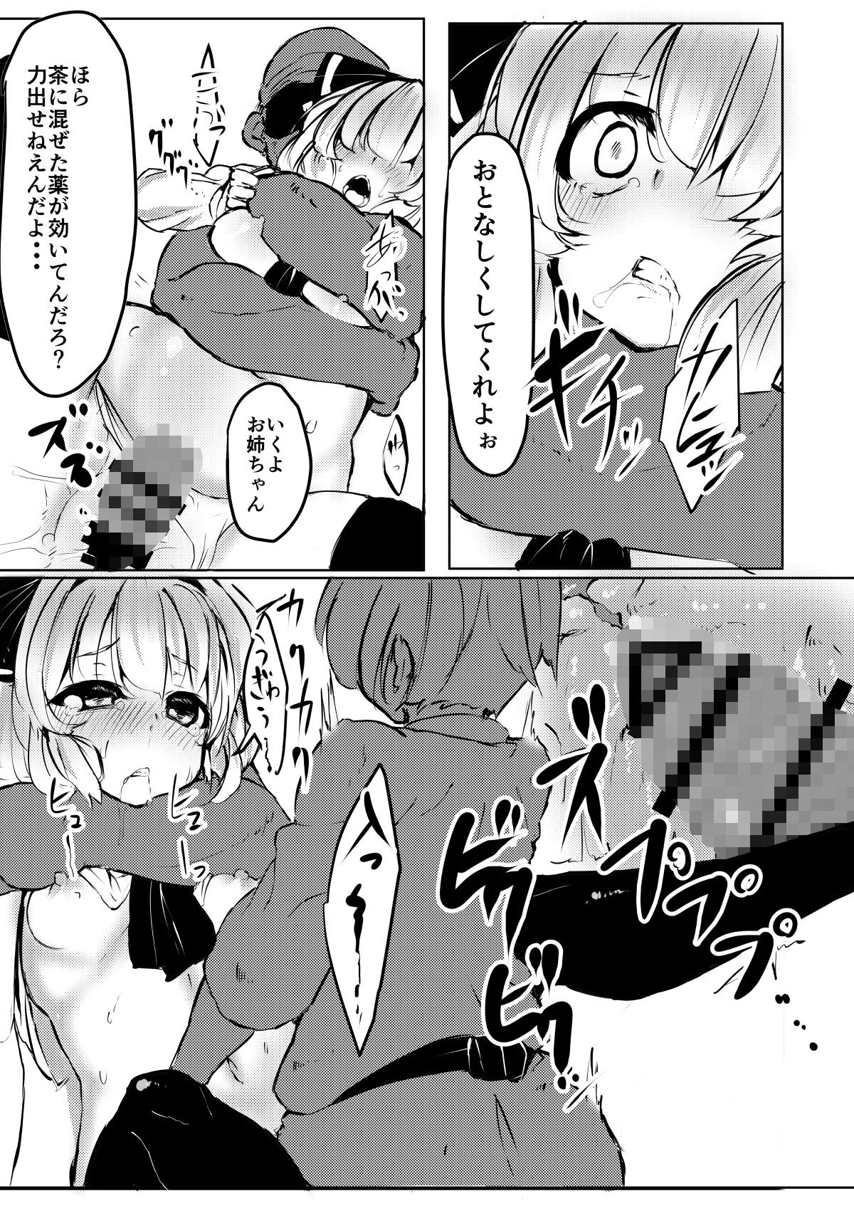 妖夢ちゃんに性教育してもらう本。 サンプル2ページ目