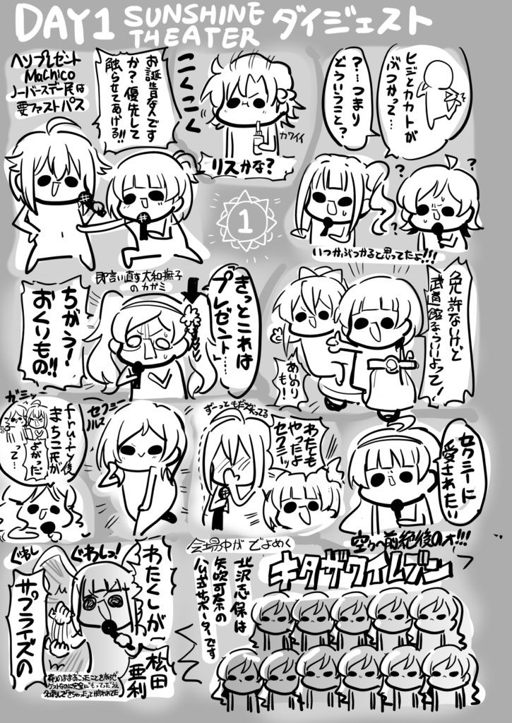 ミリ〇ン4th 武道館 サンプル2ページ目