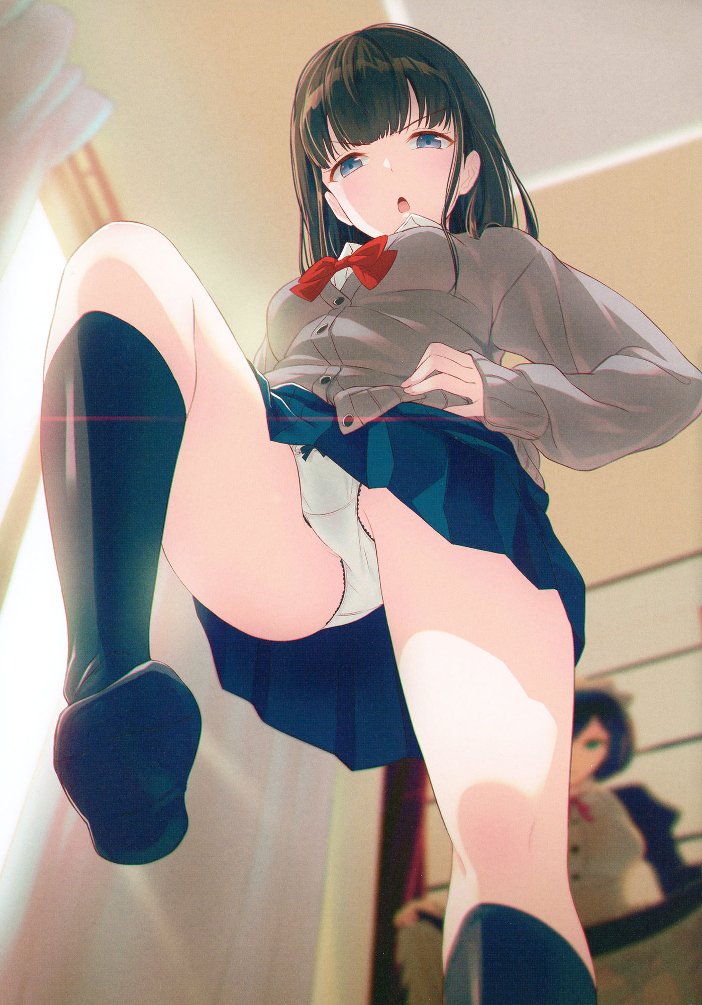 嫌な顔されながらおパンツ見せてもらいたい漫画 サンプル2ページ目
