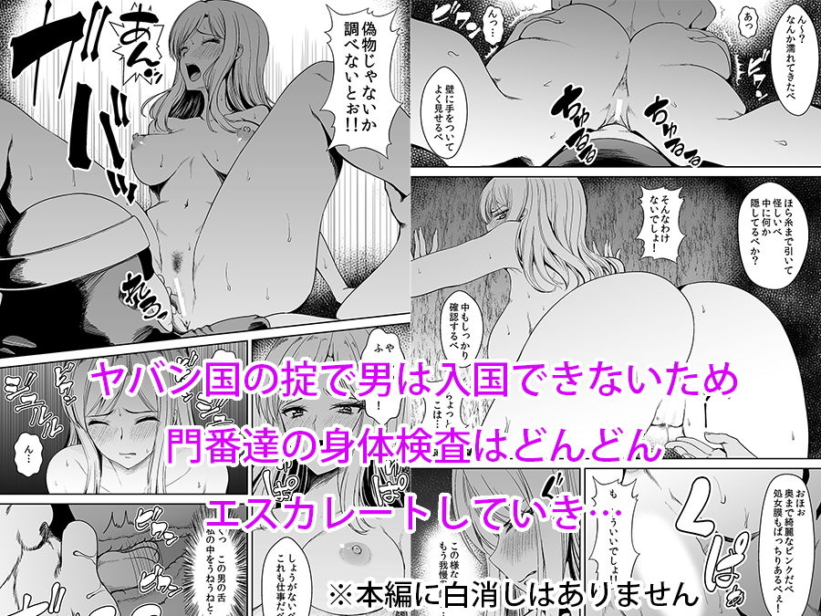 陥落の姫騎士 総集編 サンプル3ページ目