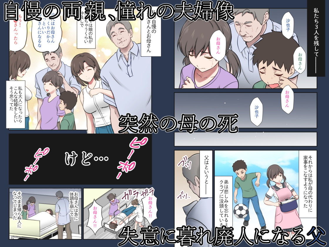 身代わり妻 亡き母の代わりに父親に抱かれる娘 サンプル1ページ目