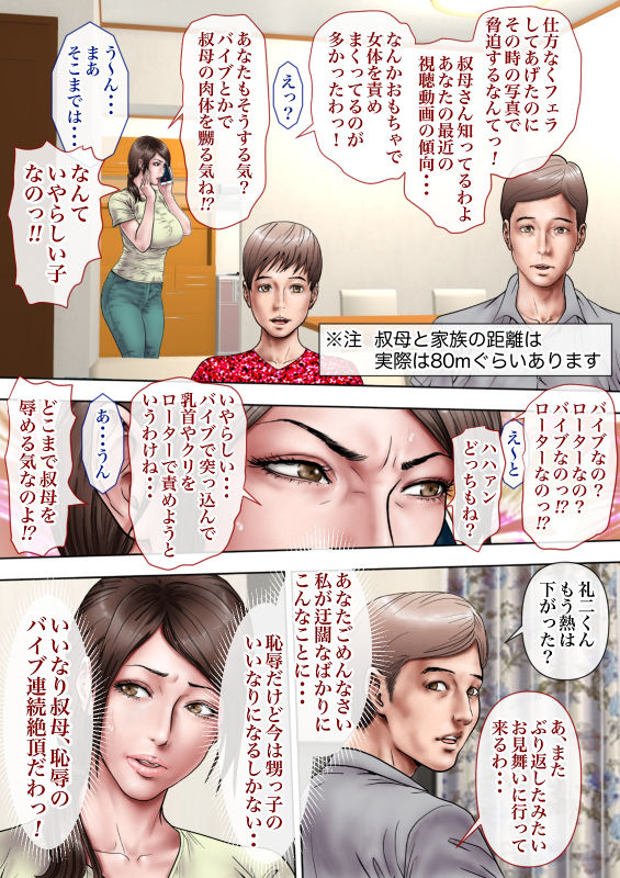 叔母さんっ！ちがう、そうじゃない！！ サンプル4ページ目