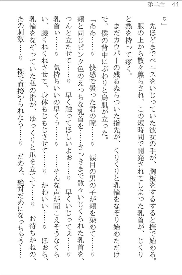 文梓深冬の心恋遊び〜官能小説家お姉さんの裏アカを見つけたんだから、犯●れちゃっても仕方ないよね〜 サンプル7ページ目