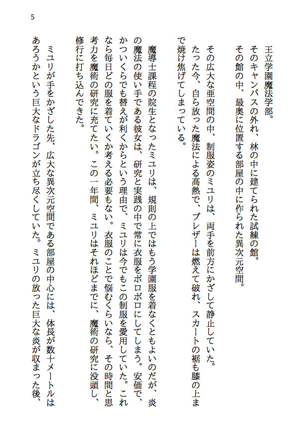 夫婦で冒険者！奥さんは魔女。旦那さんは寝取られマゾ。第四章 新婚冒険者誕生！純白のローブは引き裂かれ、新妻の肉体はならず者達に奪われる！ サンプル1ページ目