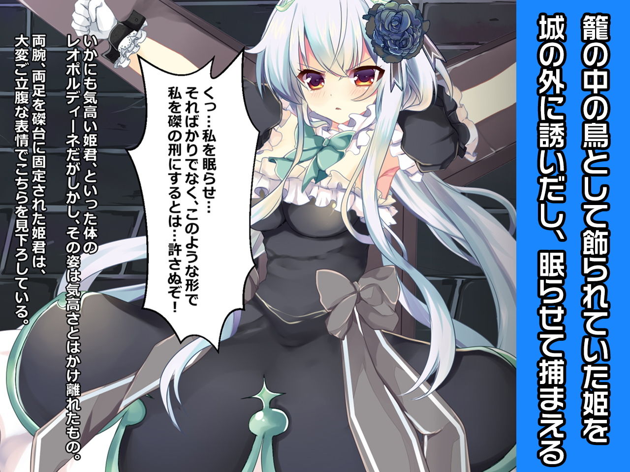 レオポルディーネ姫〜ヒロイン絶滅計画より〜 勝気なヒロインを悪堕ちさせよ！ サンプル1ページ目
