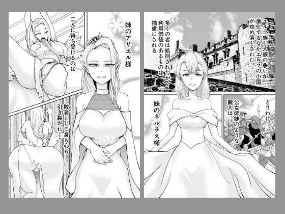 淫紋キメセク エルフ姉妹 編 サンプル4ページ目