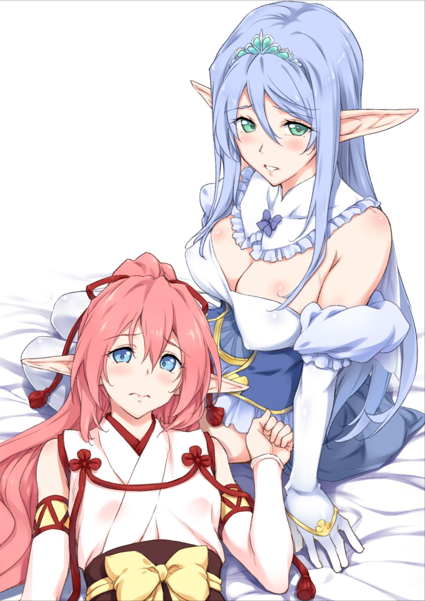 マリナ＆ミリス 陥落のエルフ王女姉妹 サンプル6ページ目