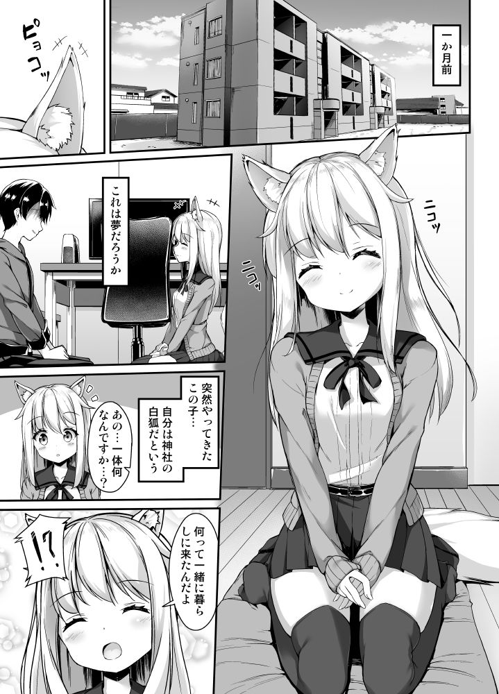 お狐様を縛りたい！！ サンプル2ページ目