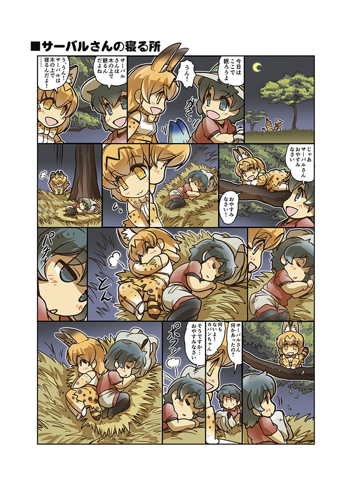 ジャパリ日和 サンプル5ページ目