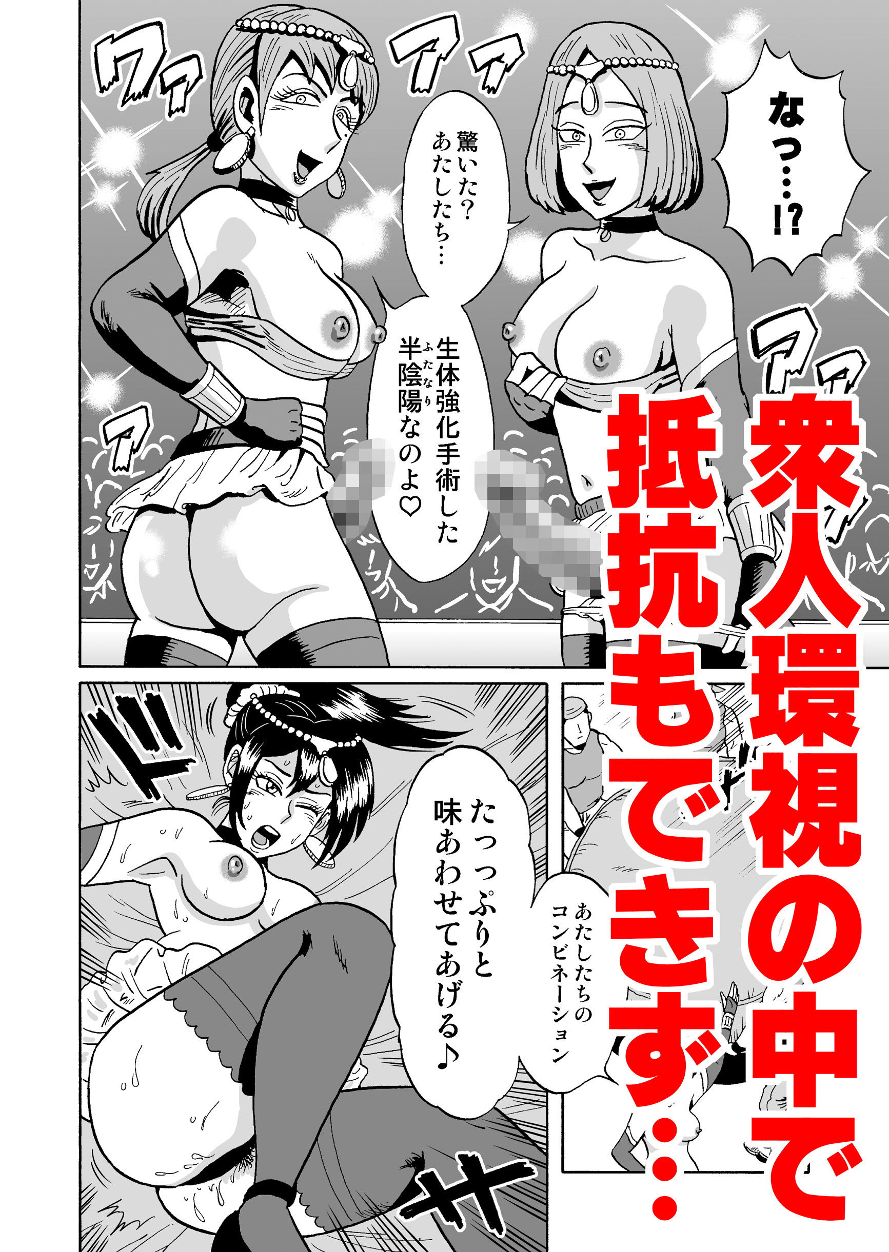 艶姿捜査姦（3）衆人環視！ サーカス団の虜 サンプル4ページ目