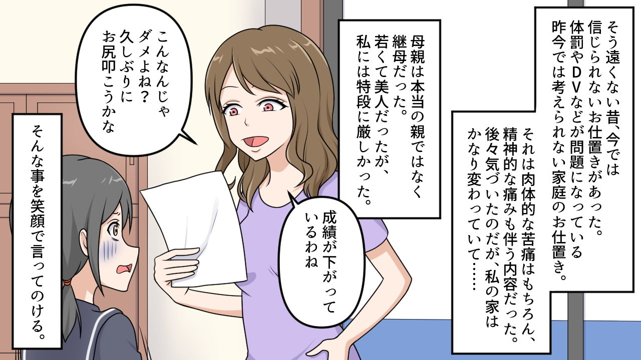 昭和のお仕置き ヤイト・浣腸・お尻ペンペン 1 サンプル1ページ目