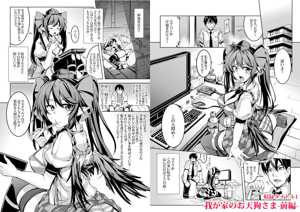 我が家のお天狗さま-総集編- サンプル2ページ目