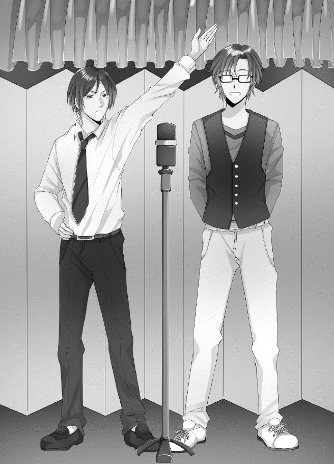 TSF漫才 サンプル8ページ目