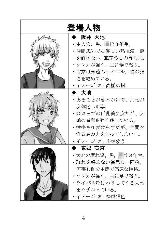 俺とアイツのライバル事情 サンプル2ページ目