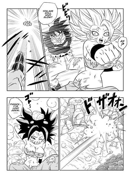 第六宇宙での戦い！！！ サンプル4ページ目