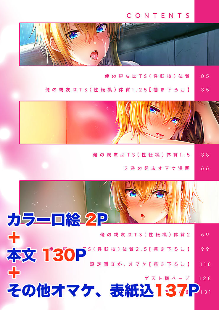 俺の親友はTS（性転換）体質 総集編1 サンプル8ページ目