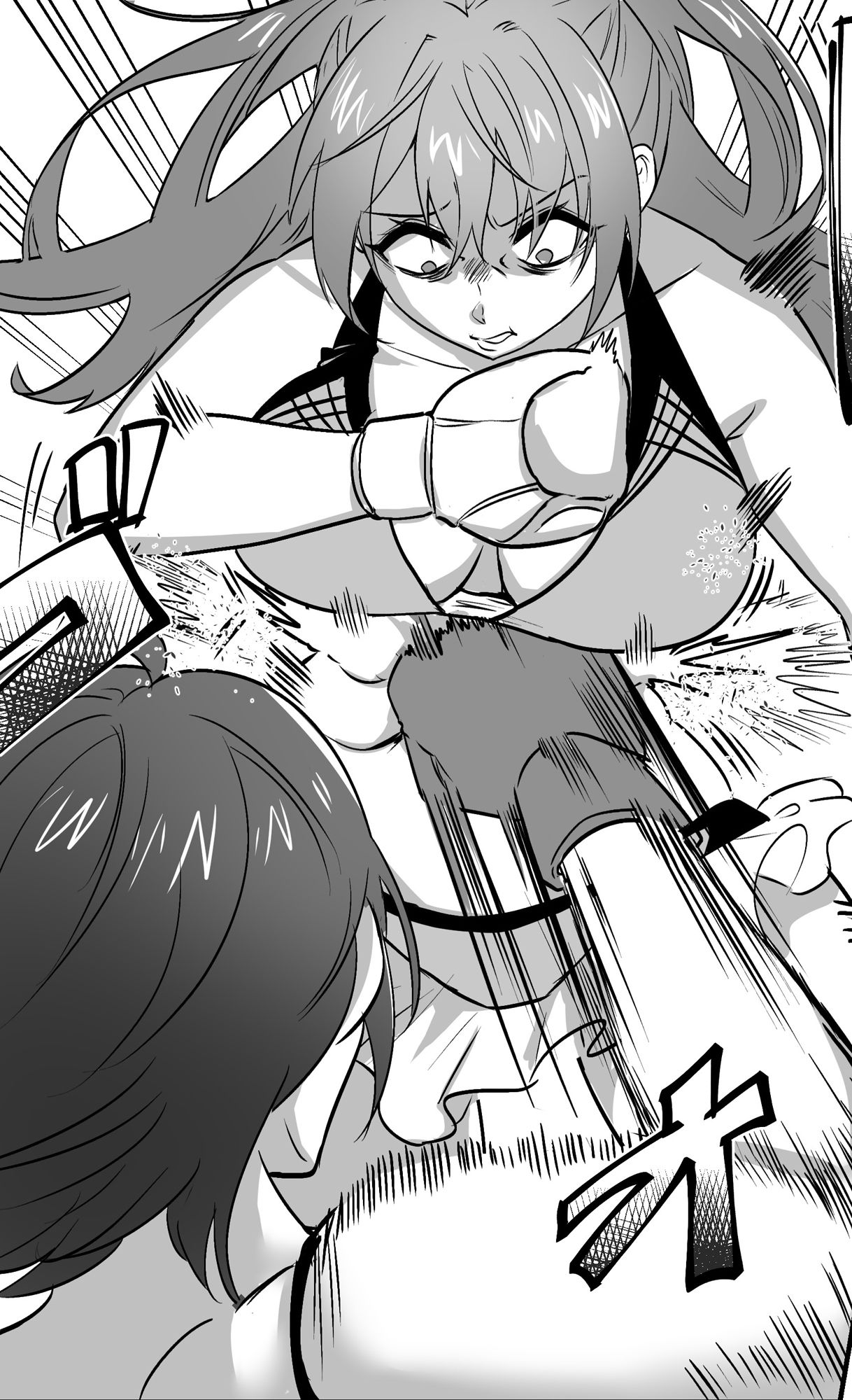 Fighting School 1 サンプル2ページ目