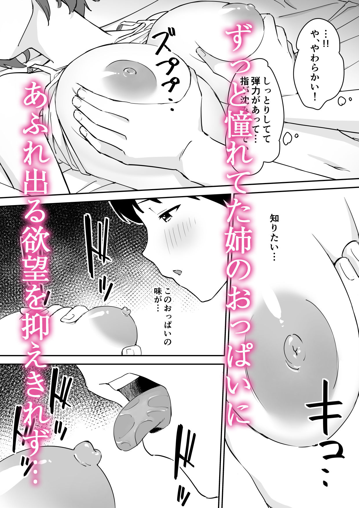 親の再婚で出来た姉があまりに無防備だったので、とりあえず犯してみた。 サンプル3ページ目