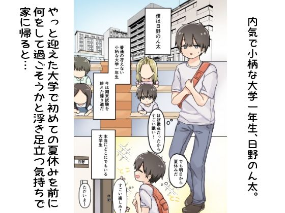僕だけの終わらないえっちな夏休み サンプル2ページ目