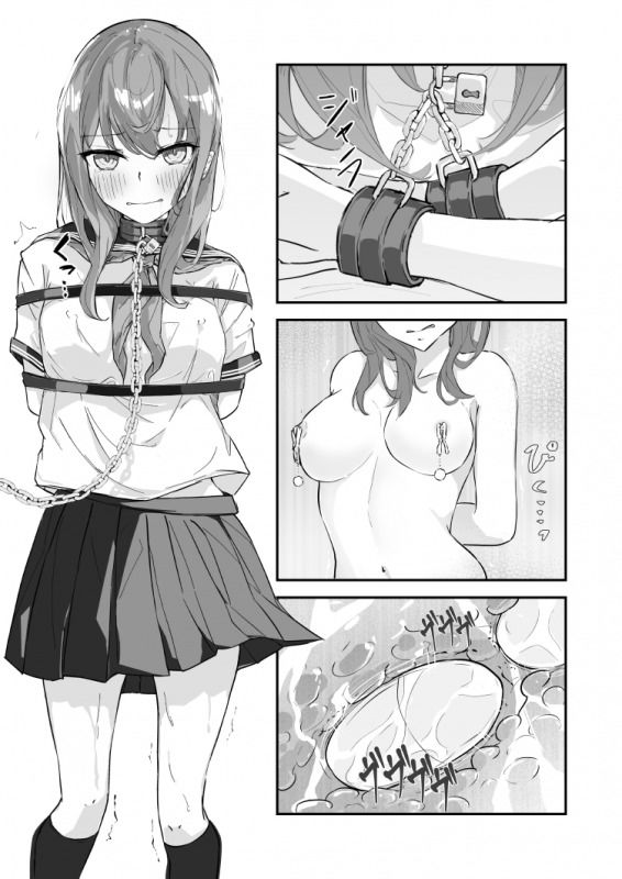 JK屈服拘束 〜合気道少女が負けた日〜 サンプル10ページ目