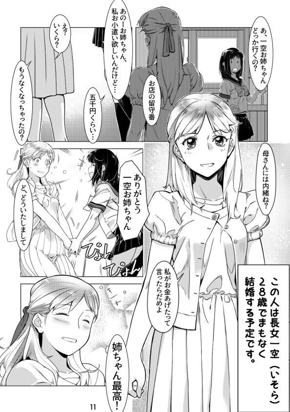双葉のお話 まとめ1 サンプル4ページ目