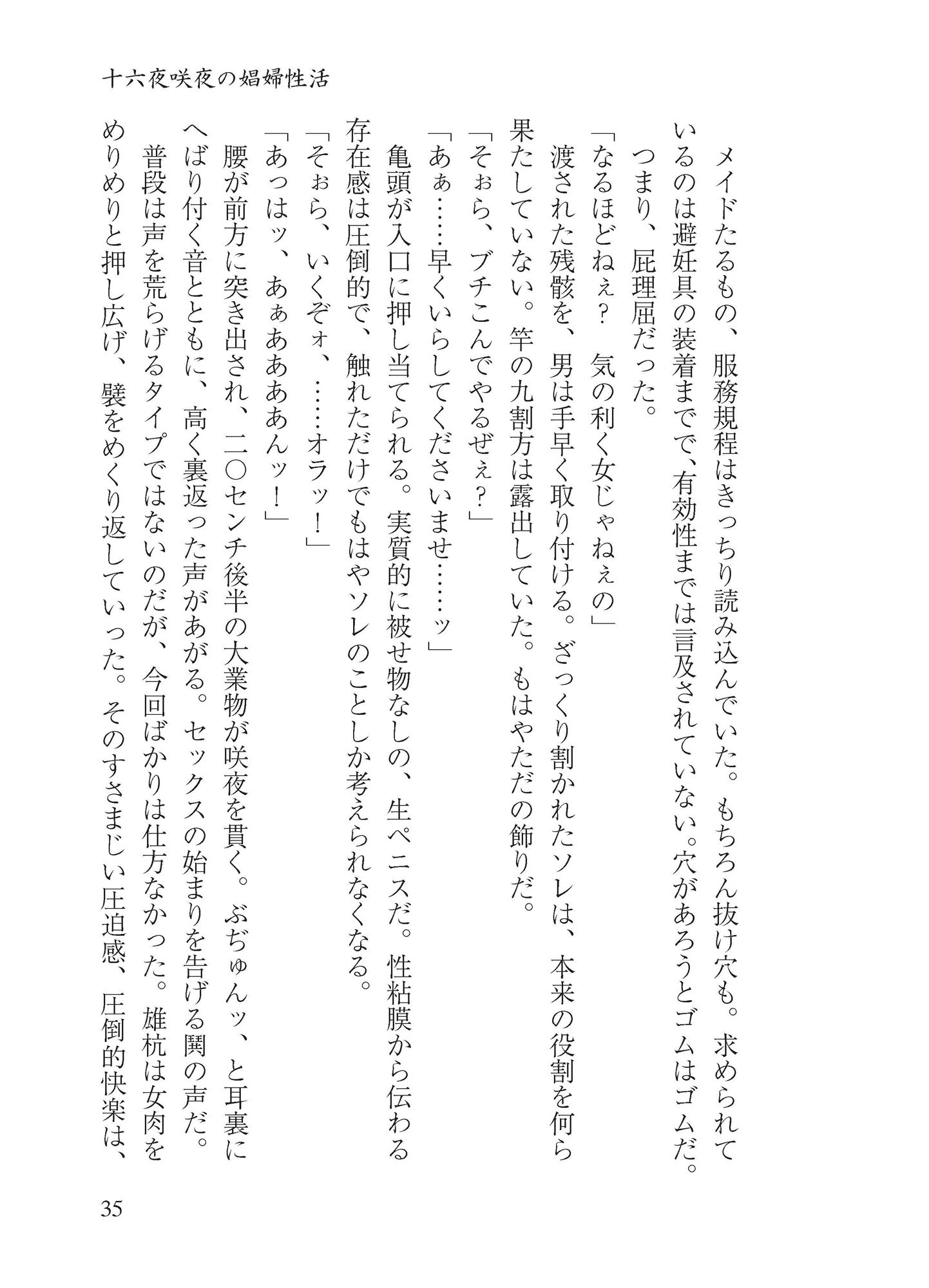 十六夜咲夜のドスケベ性活 サンプル10ページ目