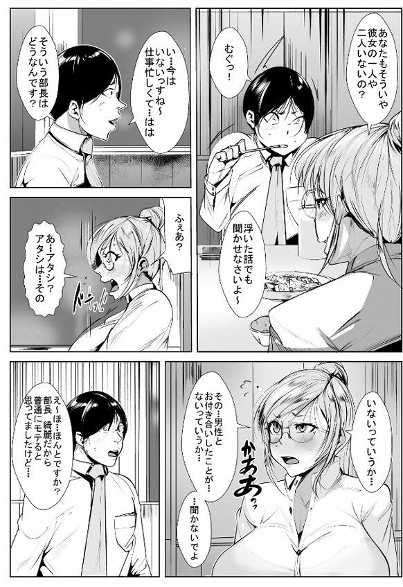 30歳男性経験0の 女上司はチョロかった サンプル1ページ目