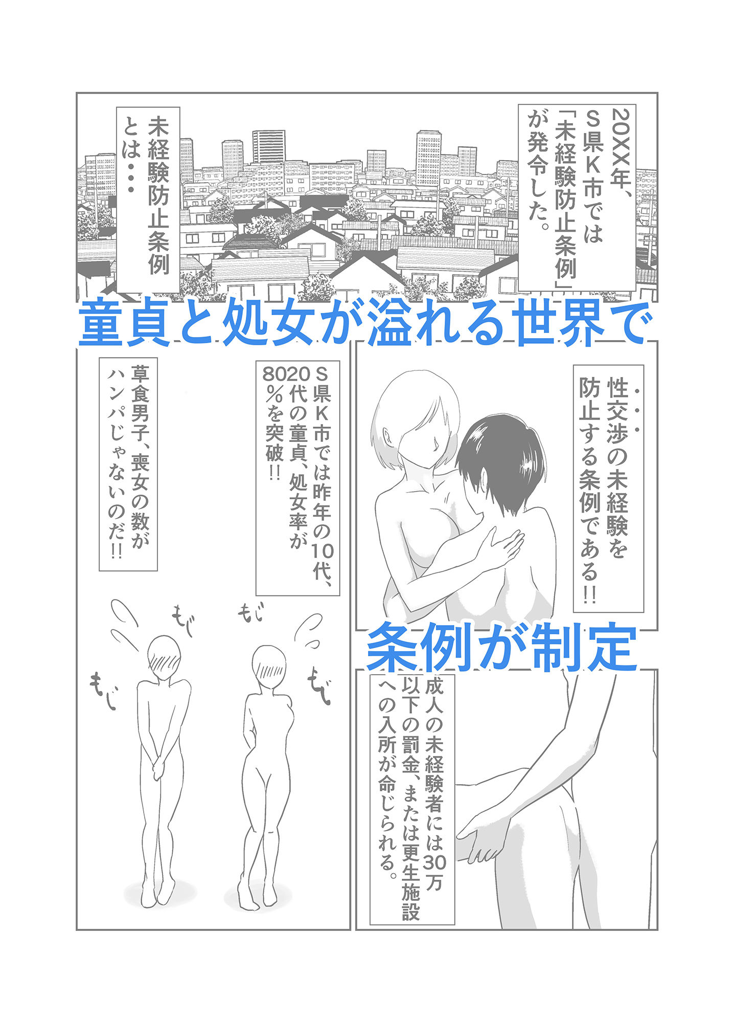 もし、性体験の未経験を防止する条例が制定されたら サンプル1ページ目