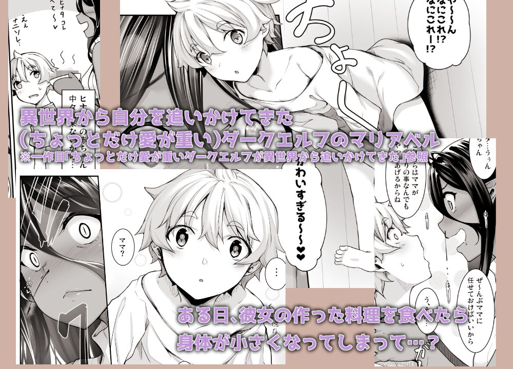 ちょっとだけ愛が重いダークエルフが異世界から追いかけてきた3 サンプル1ページ目