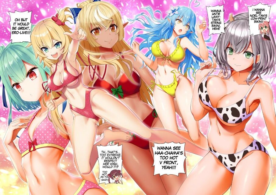 Hololive hypnosis twist summer サンプル2ページ目
